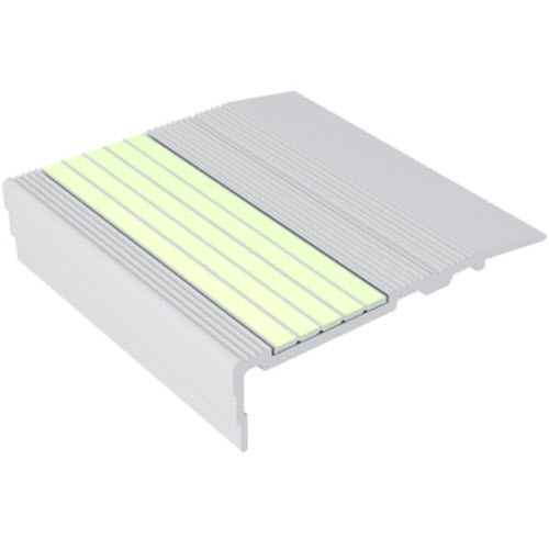 CAD Drawings Ecoglo Inc. F3-G Luminous Flat Stair Nosings